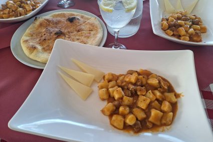 Lamb, Stew, Cres Lamb, homemade Gnocchi Cres Food Tour
