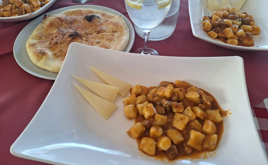 Lamb, Stew, Cres Lamb, homemade Gnocchi