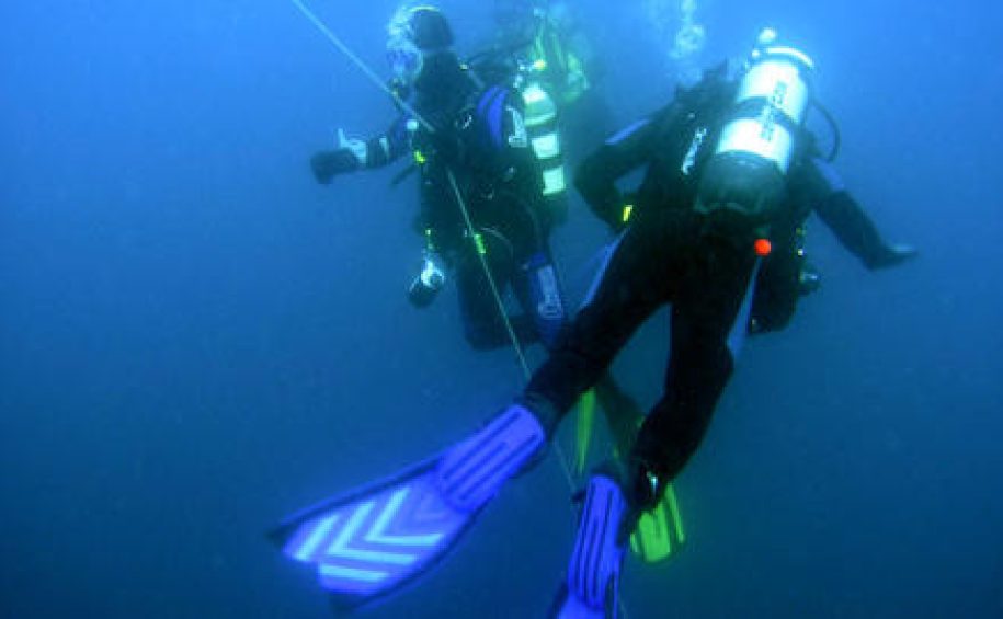 The discovery dive at Diving Mali Lošin